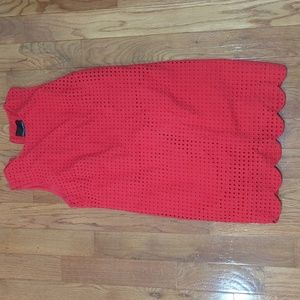 Cynthia Rowley size 6 scalloped dress